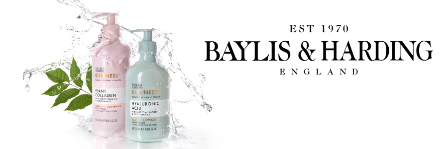 Baylis & Harding flaskor i pastellfärger