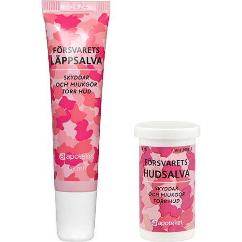Bild på Försvarets läpp- och hudsalva