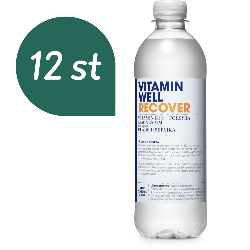 Bild på Vitamin Well Recover 500 ml 12-pack
