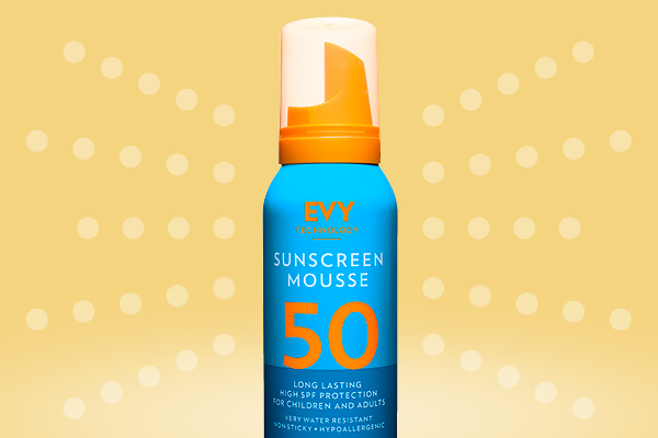 Evy sunscreen mousse SPF50
