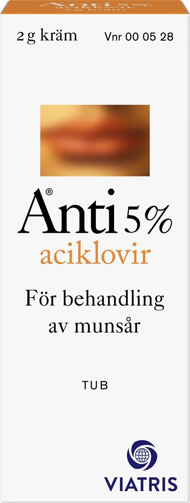Bild på Anti, kräm 5 %, 2 g