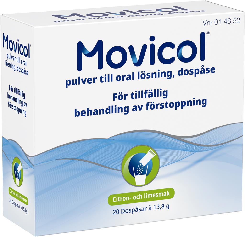 Bild på Movicol, pulver till oral lösning i dospåse Norgine Healthcare B.V., 20 st