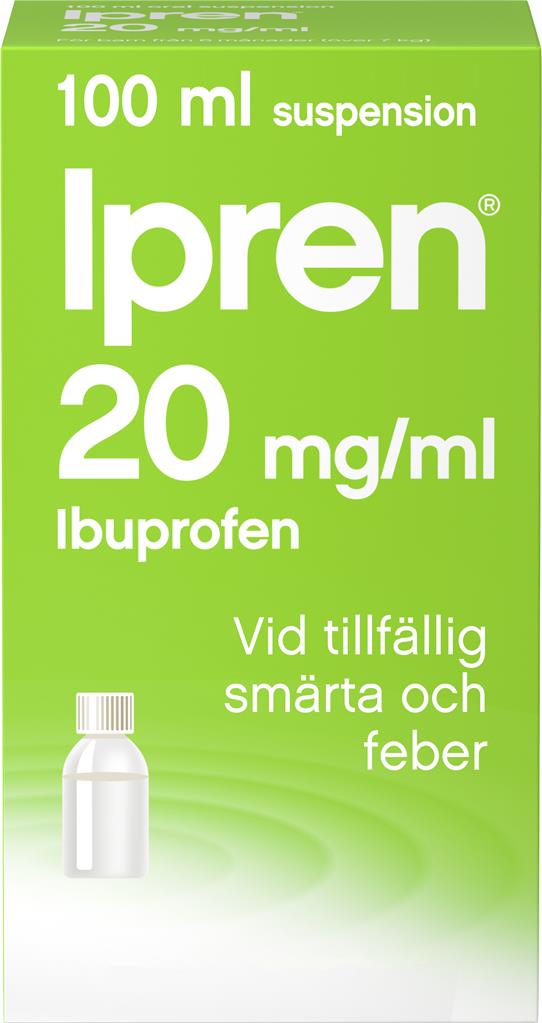 Bild på Ipren, oral suspension 20 mg/ml, 100 ml