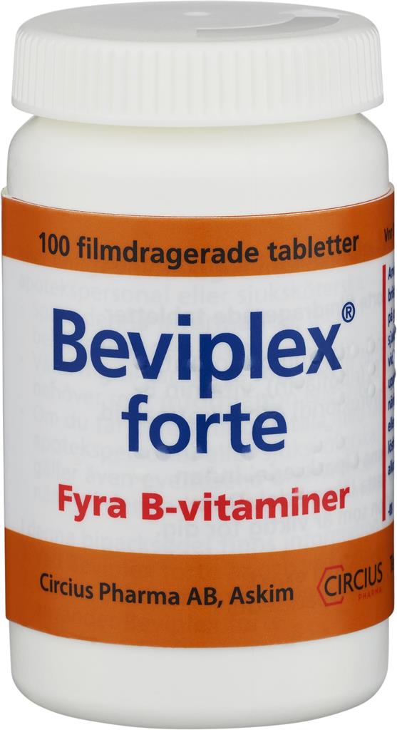 Bild på Beviplex forte, filmdragerad tablett, 100 st