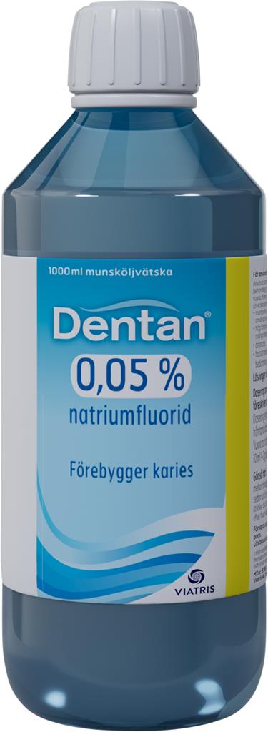 Bild på Dentan, munsköljvätska 0,05 %, 1000 ml