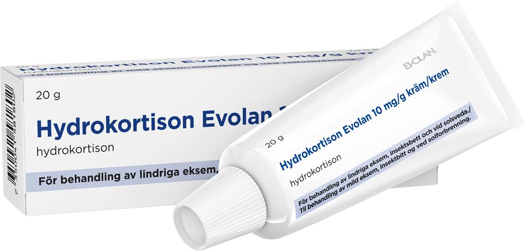 Bild på Hydrokortison Evolan, kräm 10 mg/g, 20 g