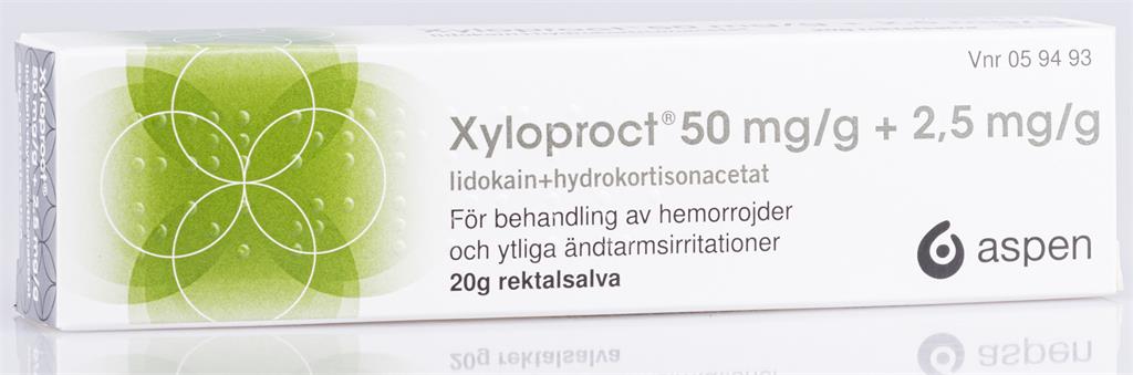 Bild på Xyloproct rektalsalva, 20 g