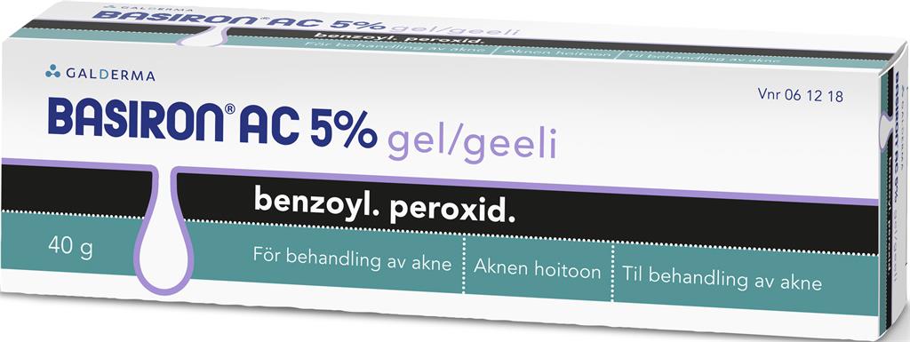 Bild på Basiron AC, gel 5 %, 40 g