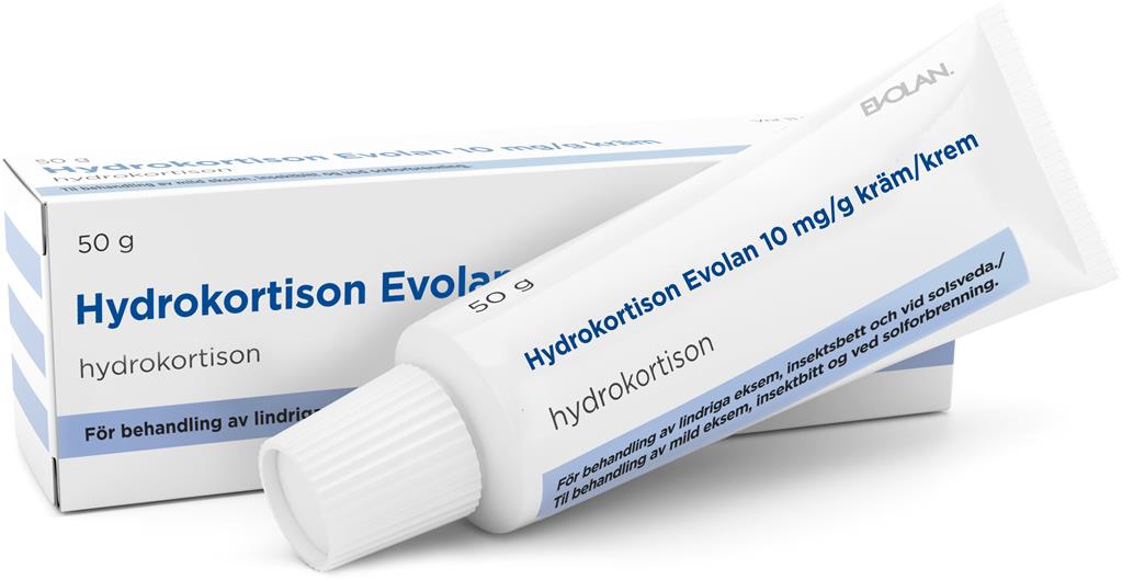 Bild på Hydrokortison Evolan, kräm 10 mg/g, 50 g