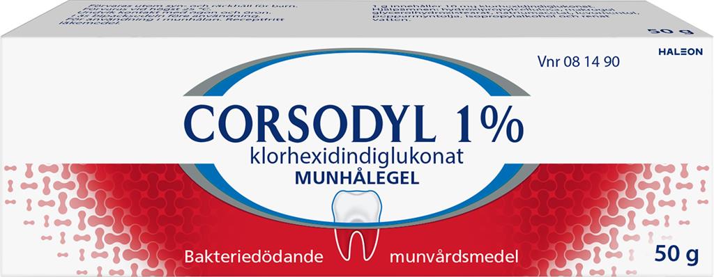Bild på Corsodyl, munhålegel 1 %, 50 g