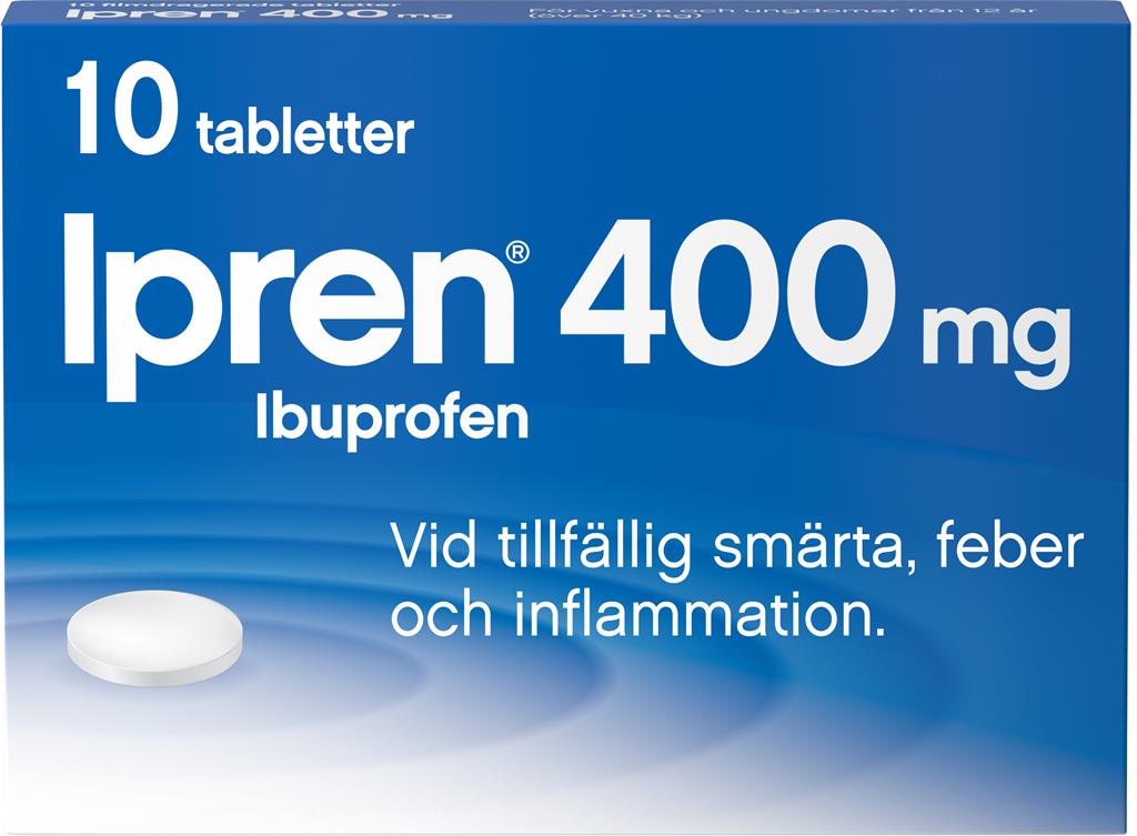 Bild på Ipren, filmdragerad tablett 400 mg, 10 st