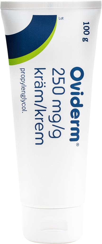 Bild på Oviderm, kräm 250 mg/g, 100 g
