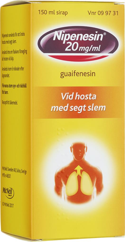 Bild på Nipenesin, sirap 20 mg/ml, 150 ml