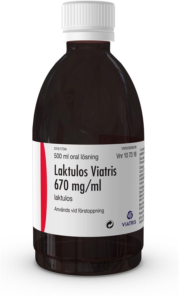 Bild på Laktulos Cooper, oral lösning 670 mg/ml, 500 ml