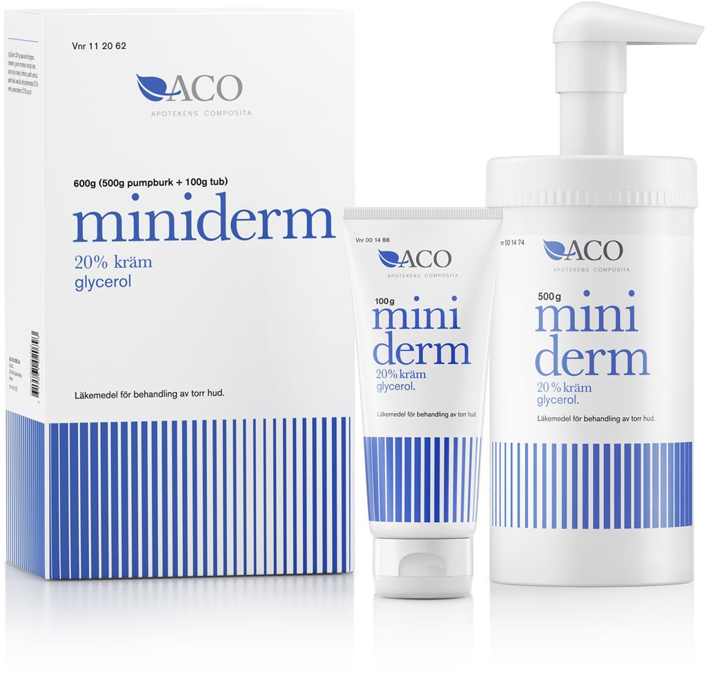 Bild på Miniderm, kräm 20 %, 600 g
