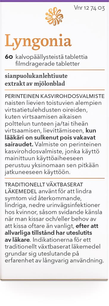 Bild på Lyngonia, filmdragerad tablett, 60 st