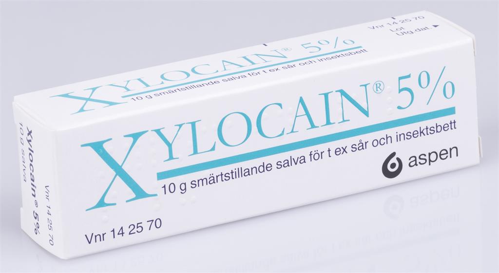 Bild på Xylocain, salva 5 %, 10 g