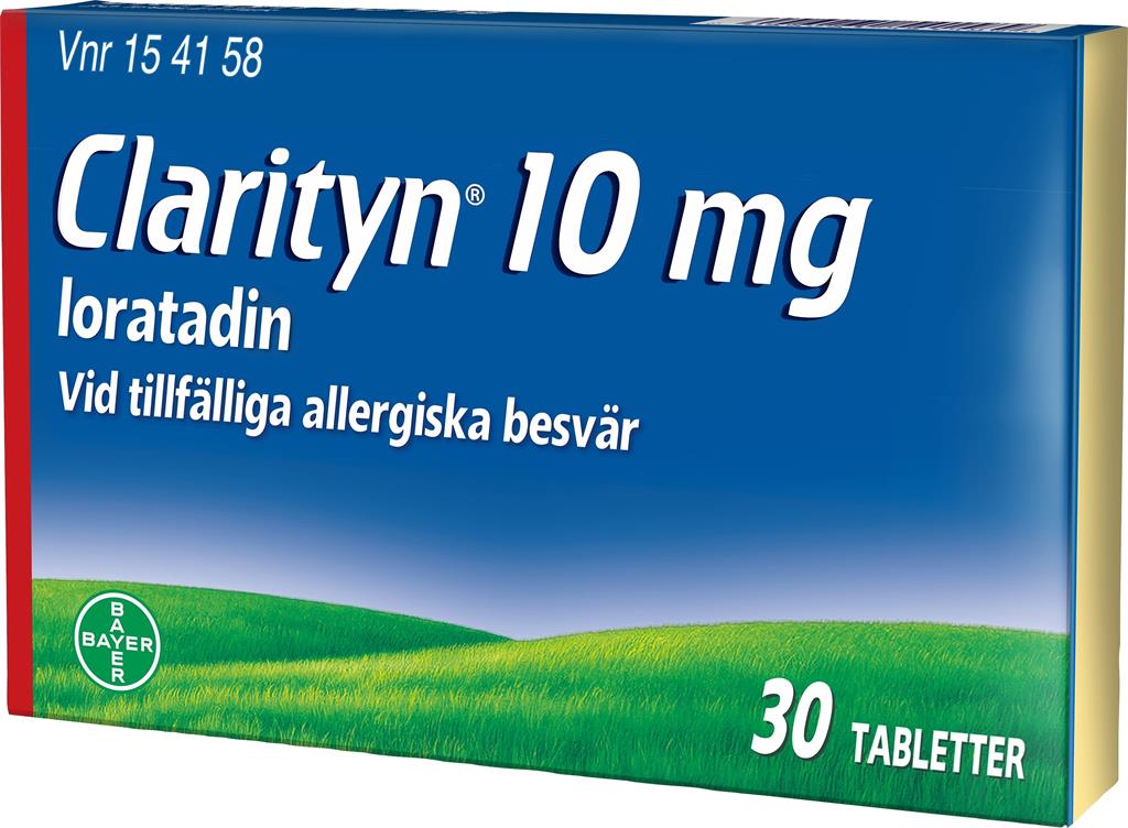 Bild på Clarityn, tablett 10 mg Bayer AB, 30 st