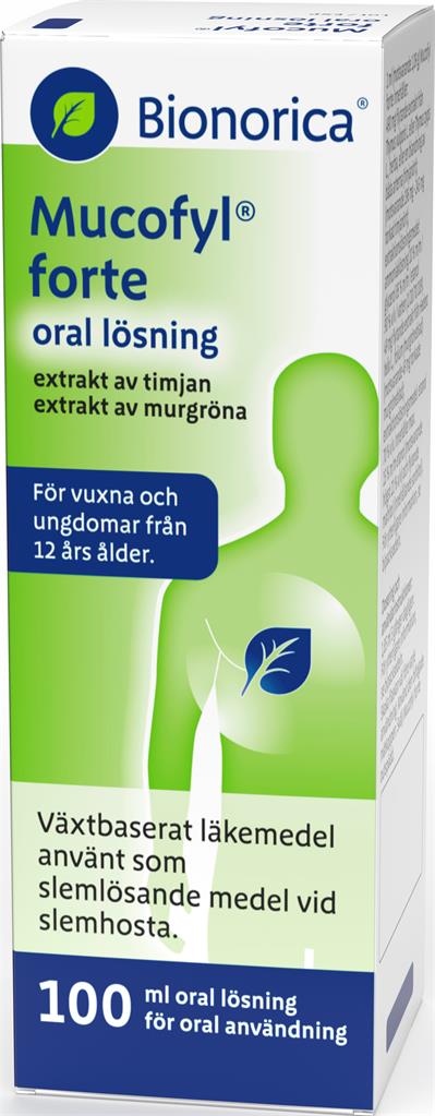 Bild på Mucofyl forte, oral lösning, 1 X 100 ml