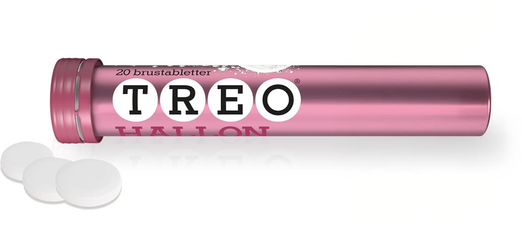 Bild på Treo Hallon, brustablett 500 mg/50 mg, 20 st