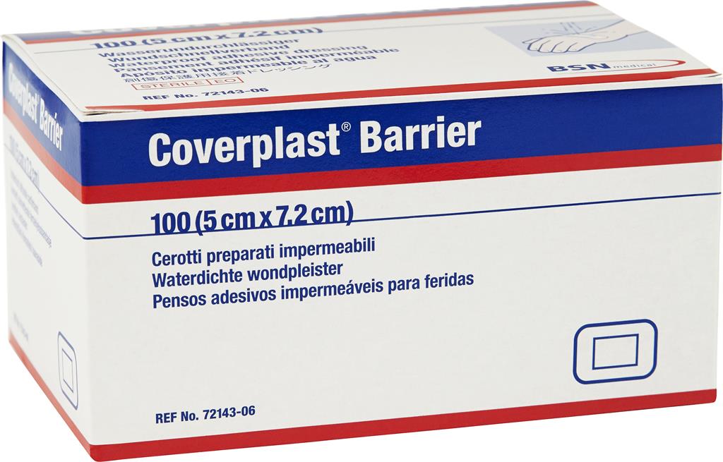 Bild på Coverplast Barrier abs.bandage, 100 styck