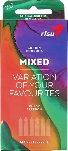 apoteket.se | RFSU MixPack kondom, 30 st
