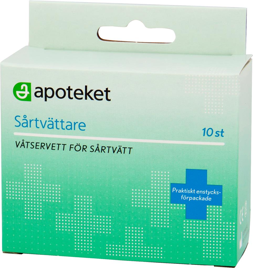 Bild på Apoteket Sårtvättare Klorhexidin 0,05%, 10 st