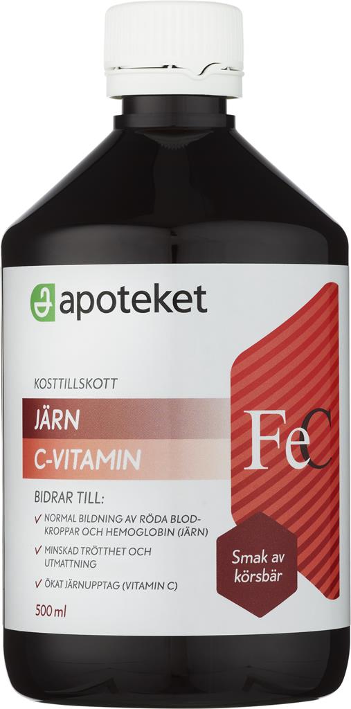 Bild på Apoteket Järn flytande, 500 ml