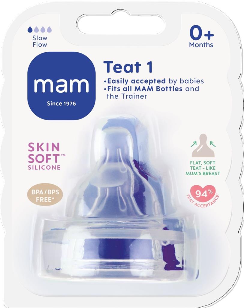 Bild på MAM Teat dinapp stl 1, 2 st