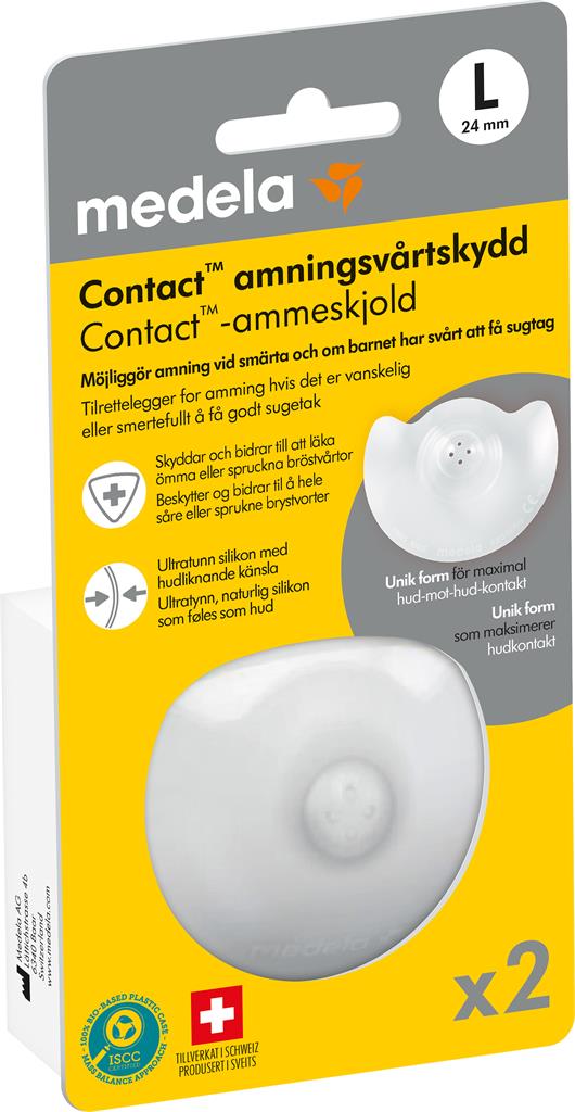 Bild på Medela Contact amningsnapp, large, 2 st