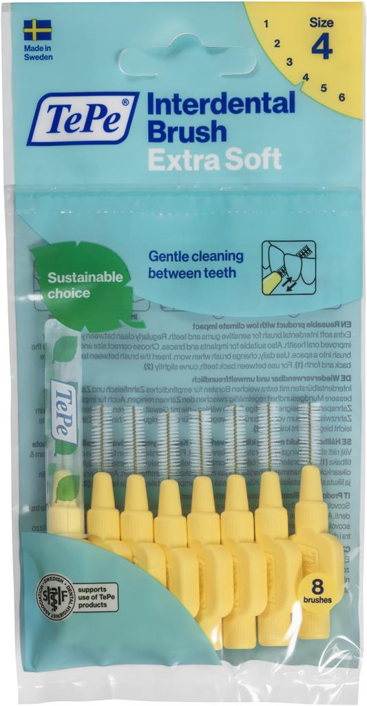 Bild på TePe Mellanrumsborste extra mjuk 0,7 mm, 8 st