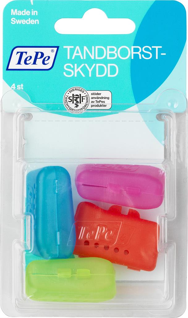 Bild på TePe tandborste skydd, 4 st
