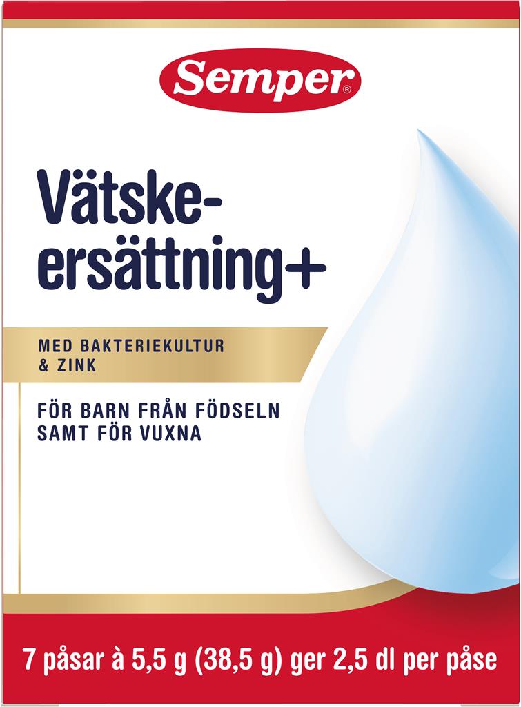 Bild på Semper Vätskeersättning+, 7 st