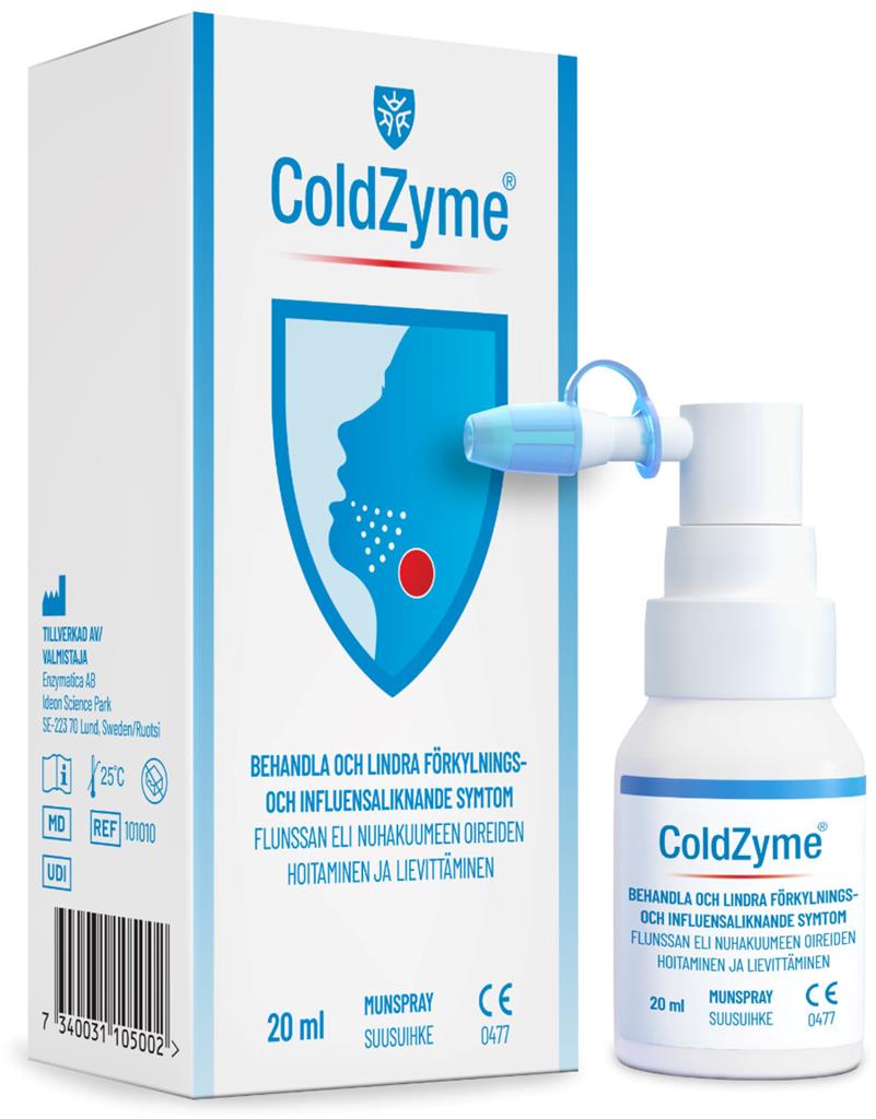 Bild på ColdZyme Halsspray, 20 ml