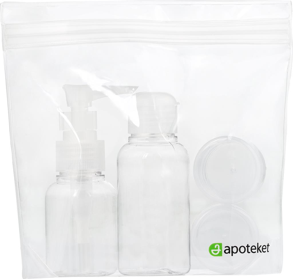 Bild på Apoteket tomflaskor resekit, 1 st