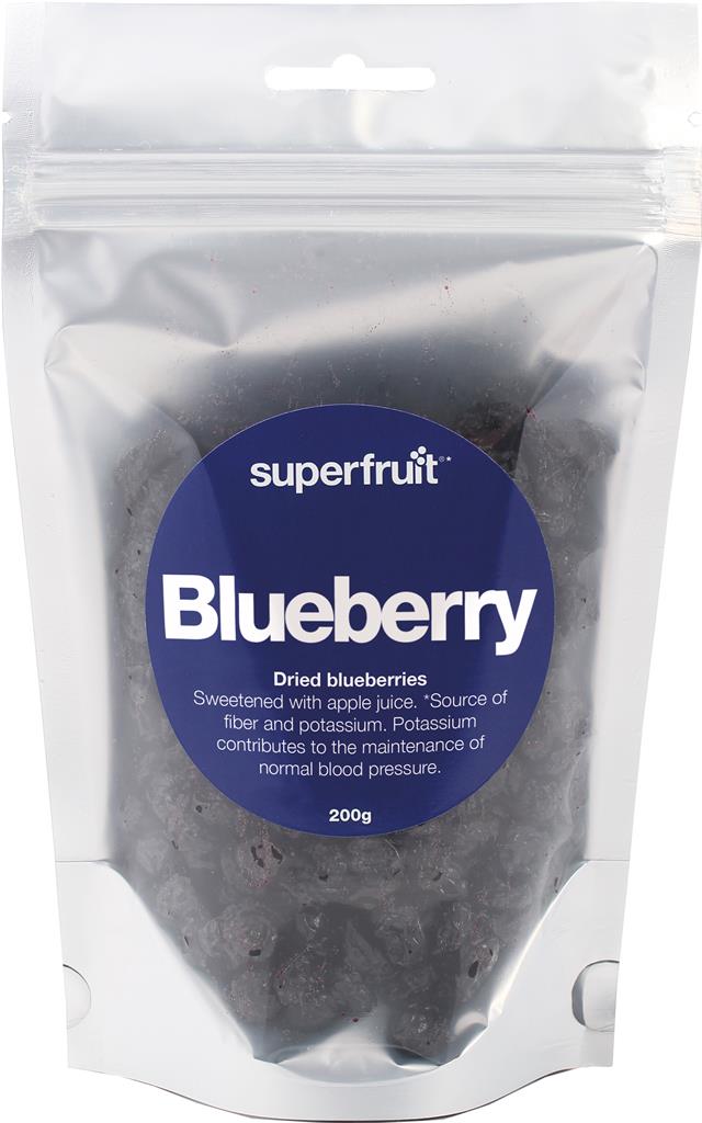 Bild på Superfruit Blåbär Torkade, 200 g