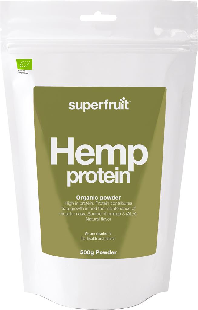 Bild på Superfruit Hemp Protein Powder Organic, 500 g