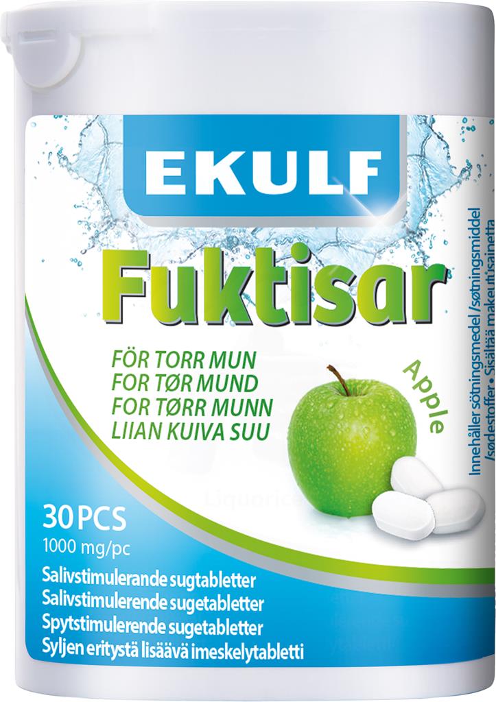 Bild på Ekulf Fuktisar tab Äpple, 30st
