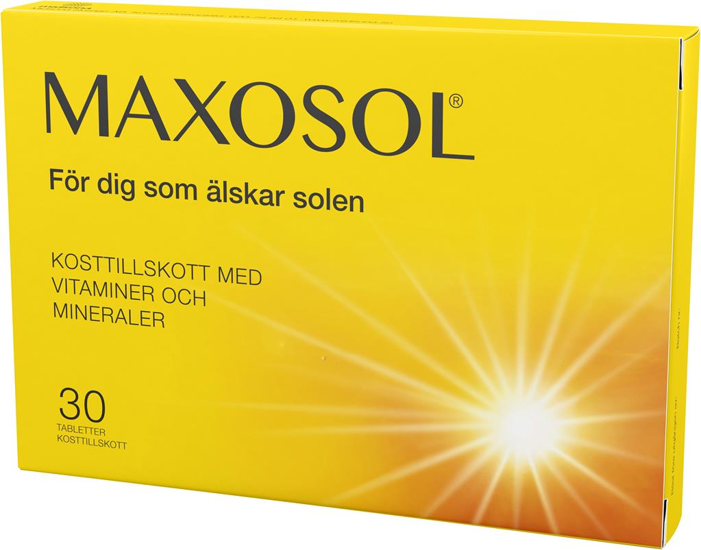 Bild på Maxosol Vitamintillskott, 30 st