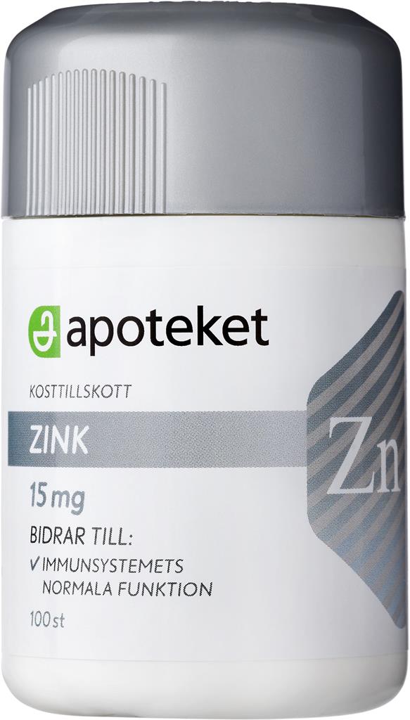 Bild på Apoteket Zink tablett, 100 st