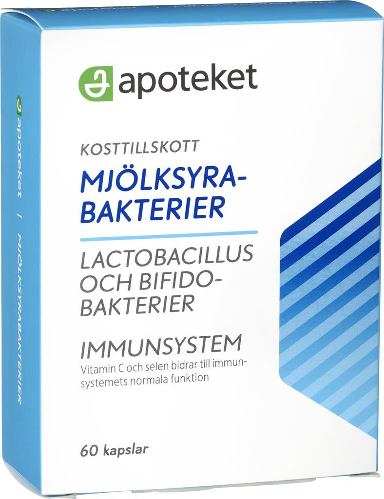 Bild på Apoteket Mjölksyrabakterier, 60 st