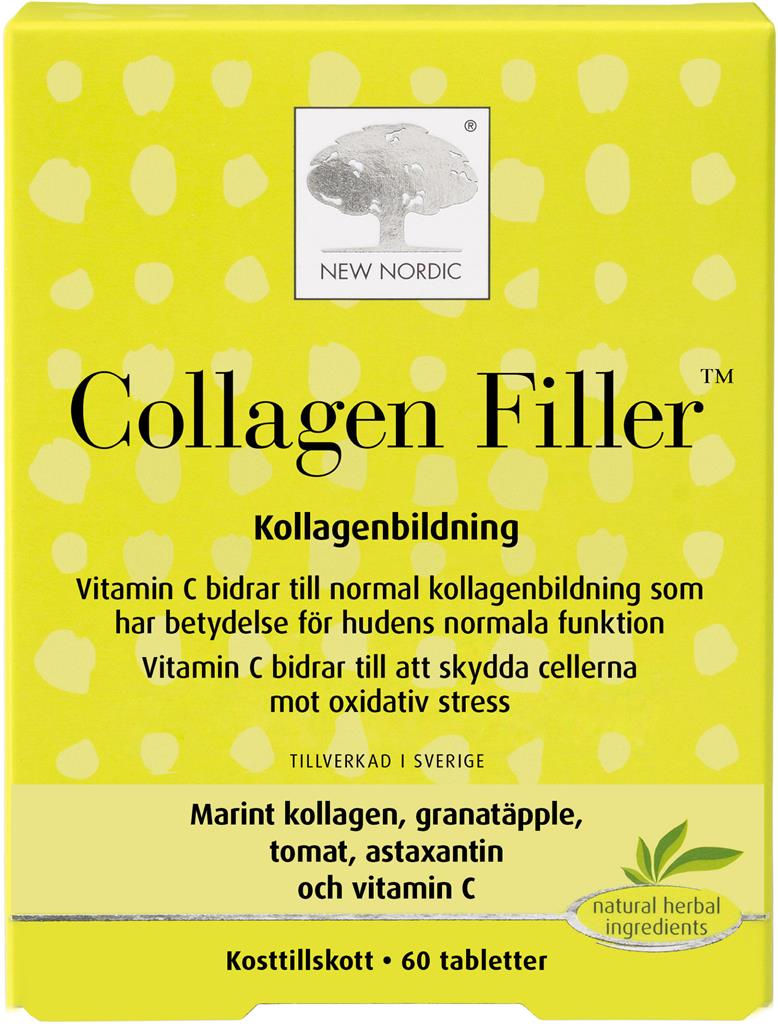 Bild på New Nordic Skin Care Collagen Filler, 60 st