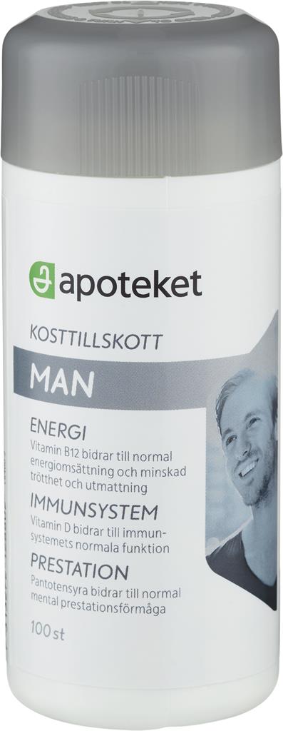 Bild på Apoteket Man tabletter, 100 st
