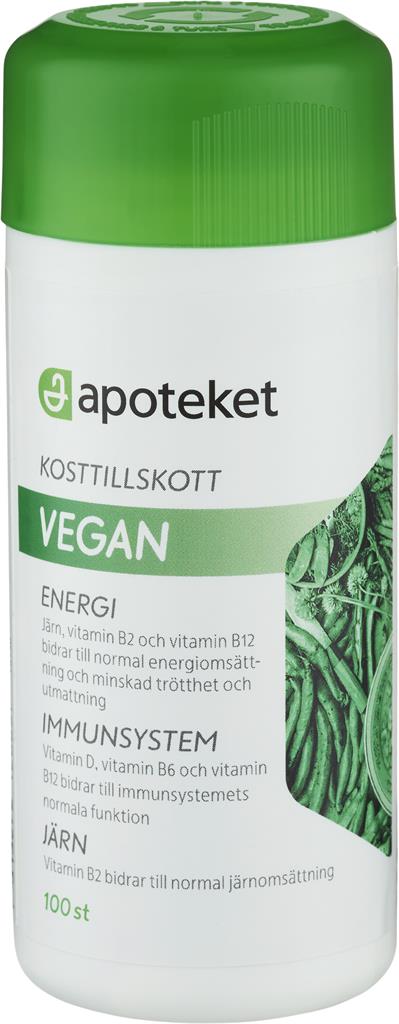 Bild på Apoteket Vegan tabletter, 100 st