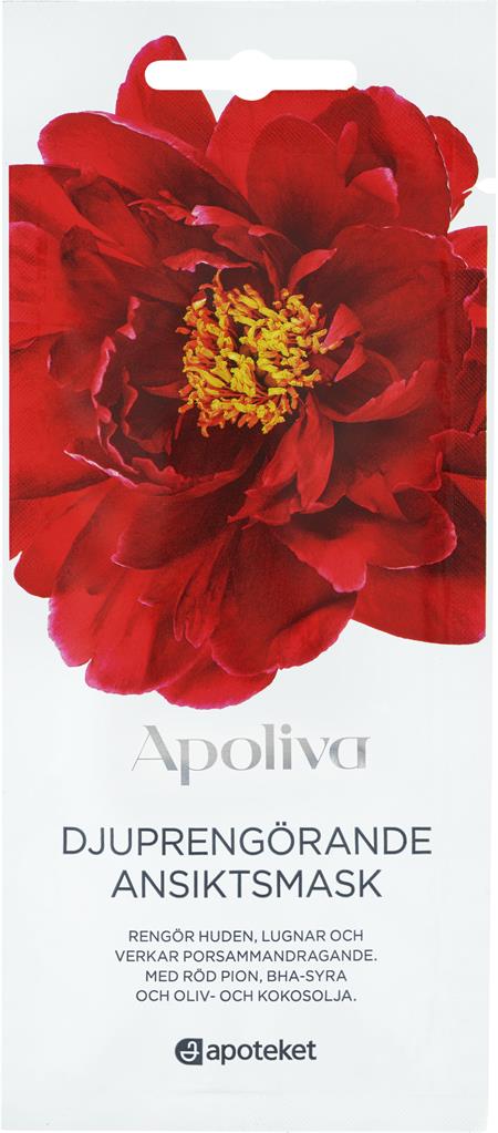 Bild på Apoliva djuprengörande ansiktsmask, 15 ml