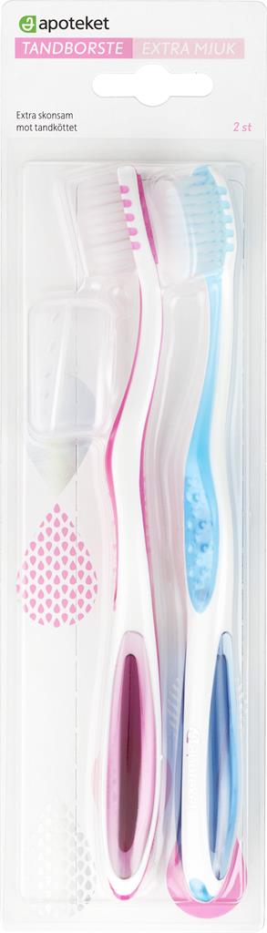 Bild på Apoteket Tandborste x-mjuk, 2 st