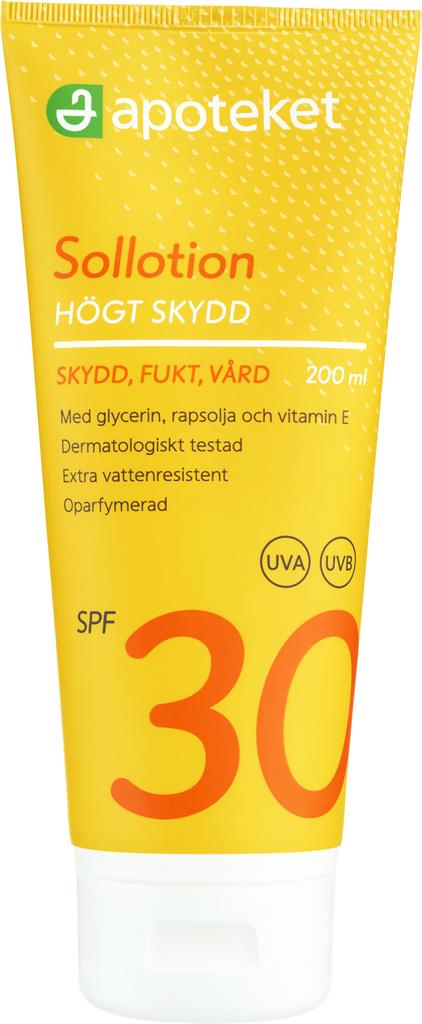 Bild på Apoteket Sollotion SPF 30, 200 ml