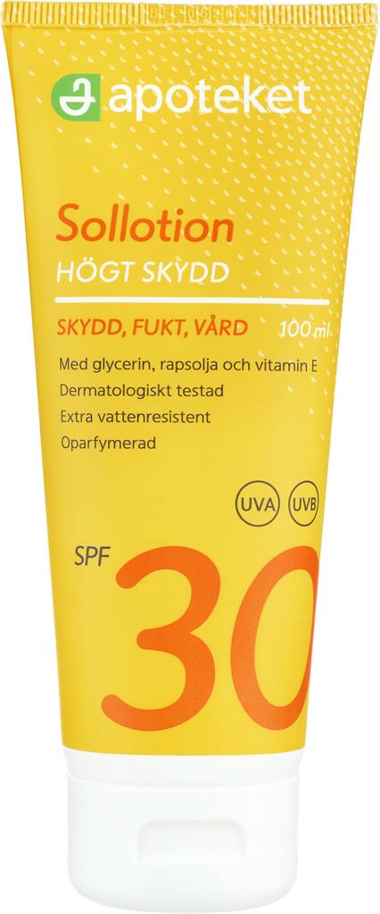 Bild på Apoteket Sollotion SPF 30, 100 ml