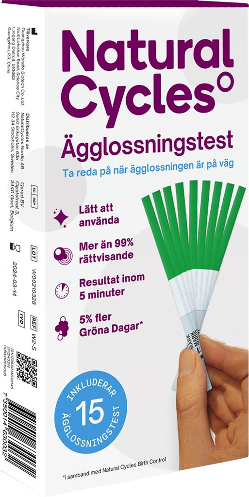 Bild på Natural Cycles Ägglossningstest, 15 st