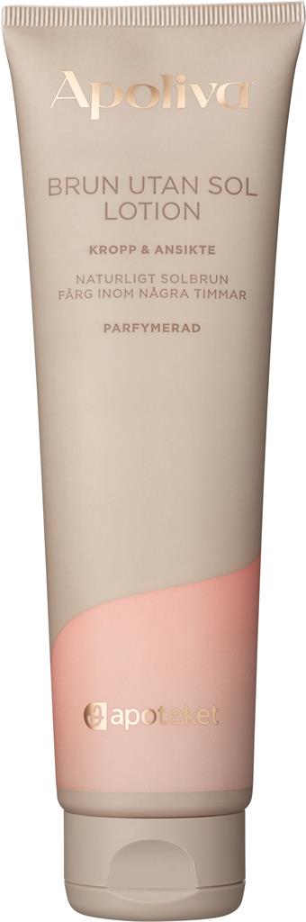 Bild på Apoliva Brun utan sol Kropp/Ansikte, 150 ml